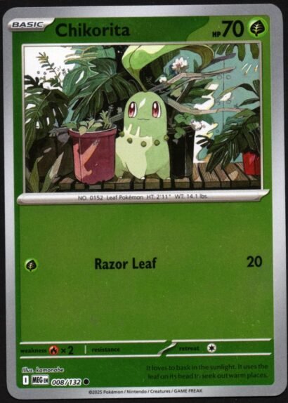 Pokémon TCG Chikorita