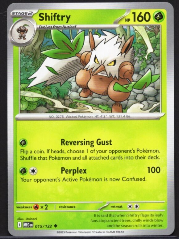 Pokémon TCG Shiftry – Explore Our Unique Cards and Stamps Collection