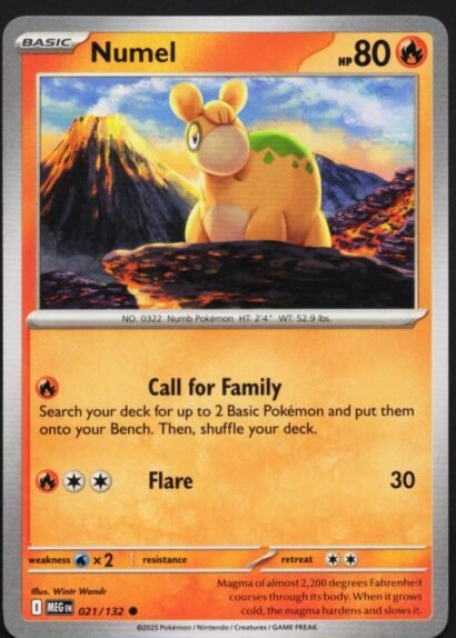 Pokémon TCG Numel