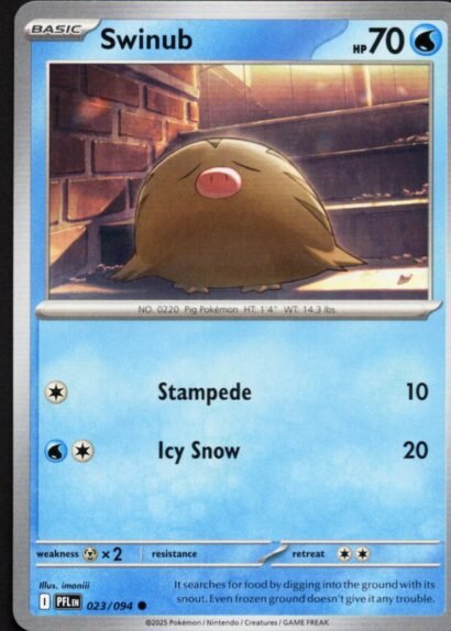 Pokémon TCG Swinub