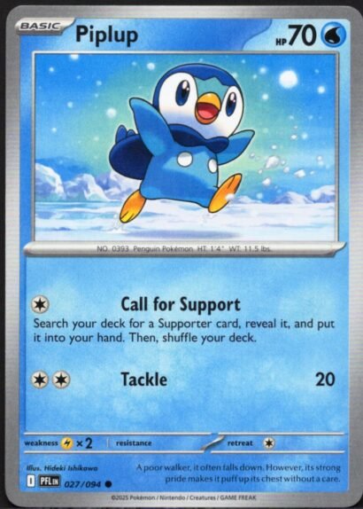 Pokémon TCG Piplup