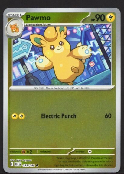Pokémon TCG Pawmo
