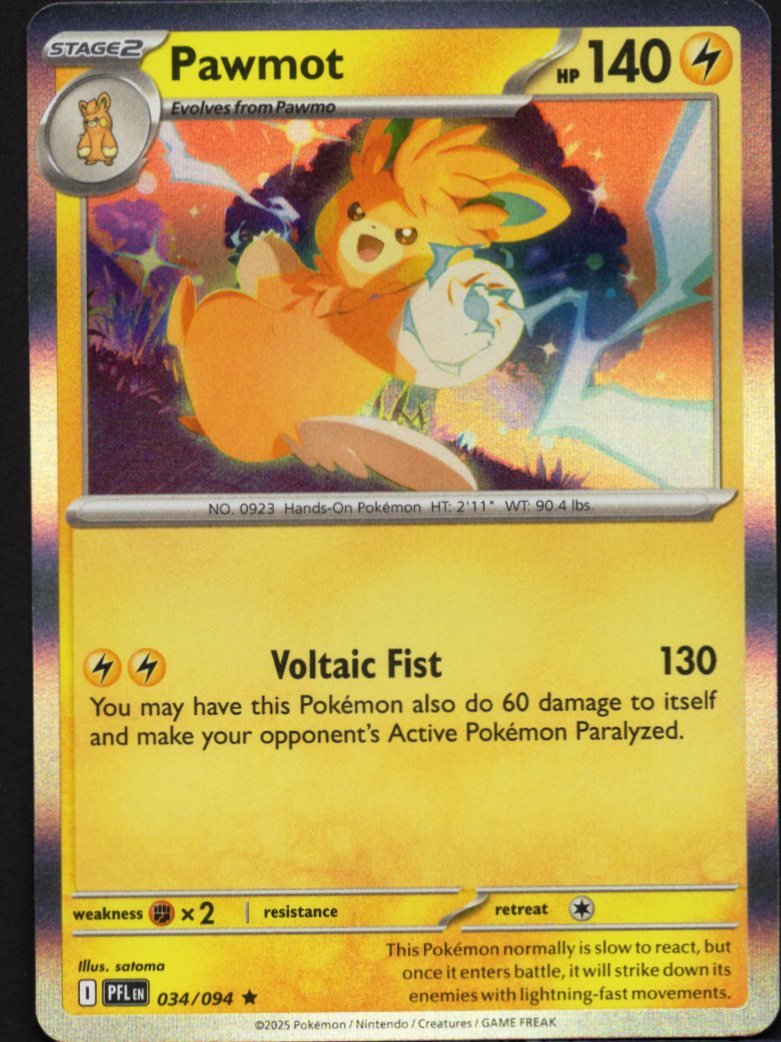 Pokémon TCG Pawmot