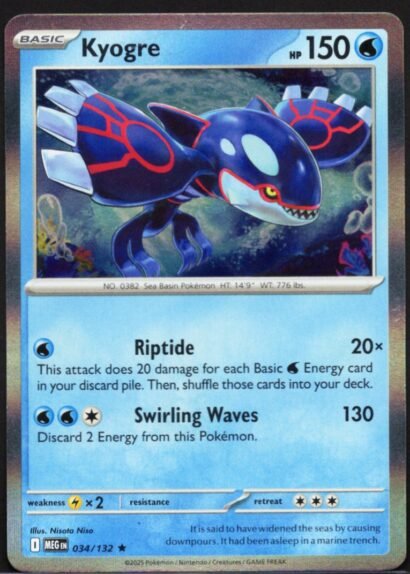 Pokémon TCG Kyogre