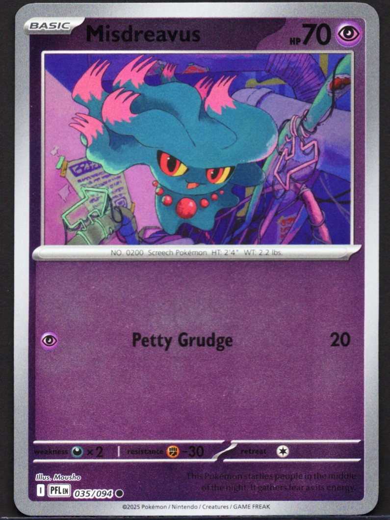 Pokémon TCG Misdreavus - Image 2