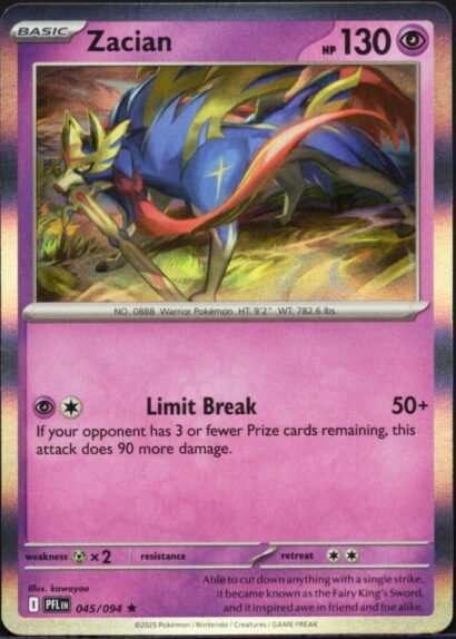 Pokémon TCG Zacian