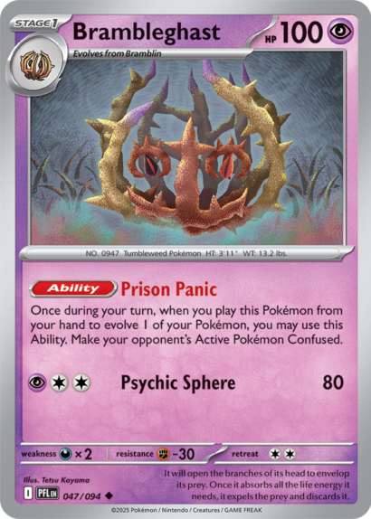 Pokémon TCG Brambleghast