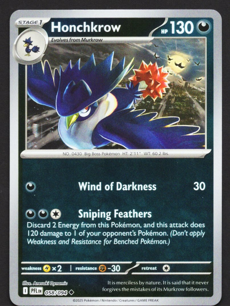 Pokémon TCG Honchkrow - Image 2
