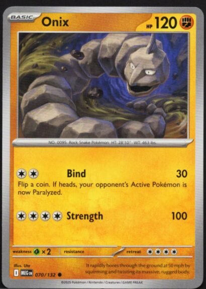 Pokémon TCG Onix