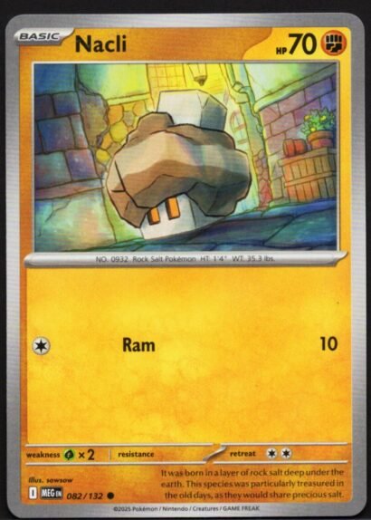 Pokémon TCG Nacli
