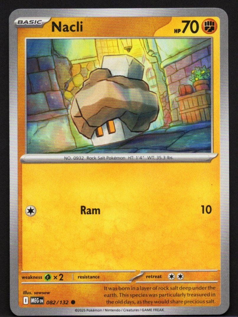Pokémon TCG Nacli