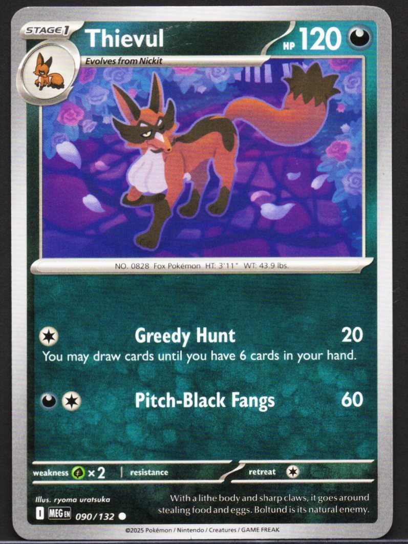 Pokémon TCG Thievul