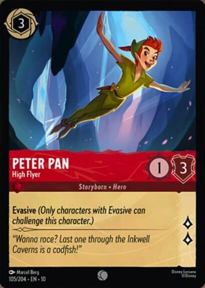 Disney Lorcana Peter Pan High Flyer