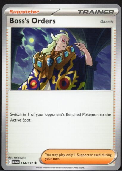Pokémon TCG Boss's Orders (Ghetsis)