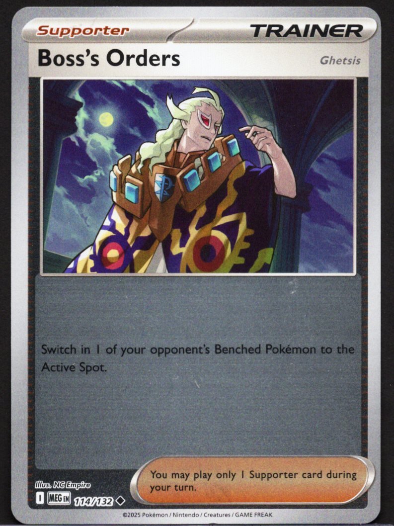 Pokémon TCG Boss's Orders (Ghetsis)