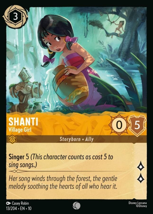 Disney Lorcana Shanti Village Girl