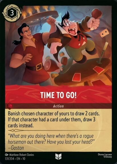Disney Lorcana Time To Go!