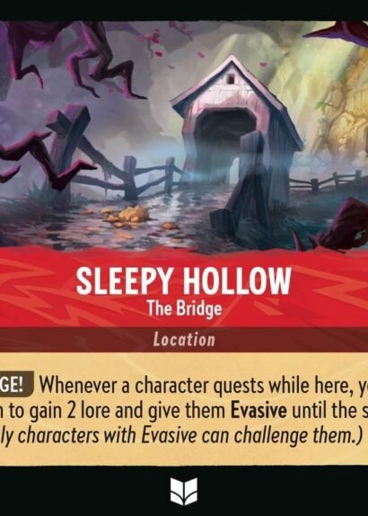 Disney Lorcana Sleepy Hollow The Bridge