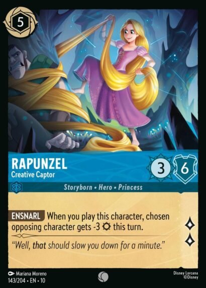 Disney Lorcana Rapunzel Creative Captor