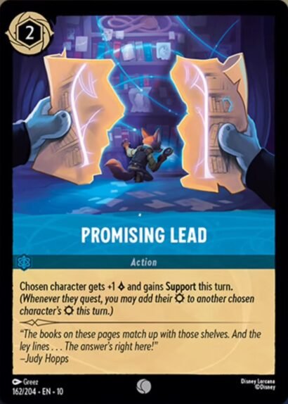 Disney Lorcana Promising Lead