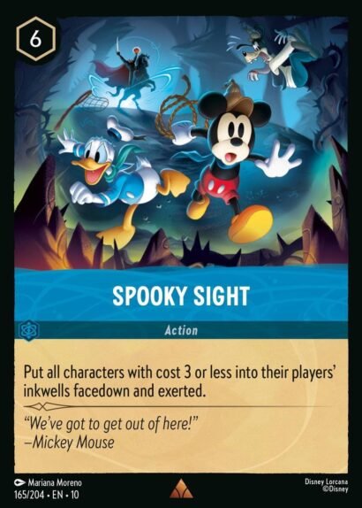 Disney Lorcana Spooky Sight