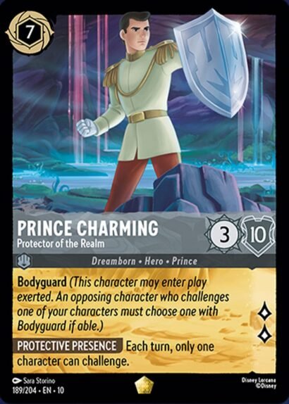 Disney Lorcana Prince Charming Protector of the Realm