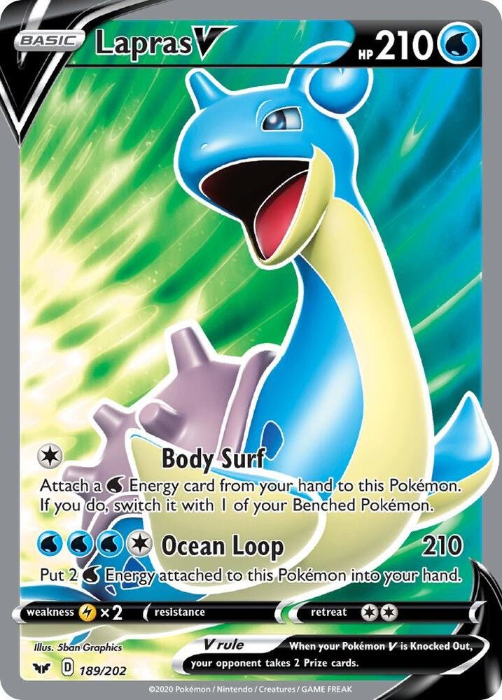Pokémon TCG Lapras V