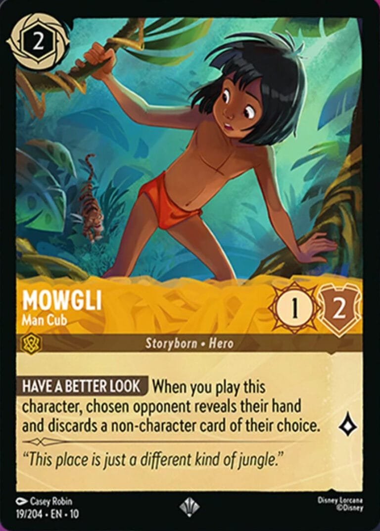 Disney Lorcana Mowgli Man Cub