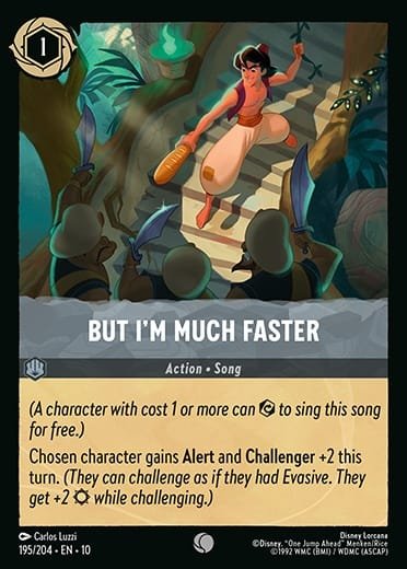 Disney Lorcana But I’m Much Faster