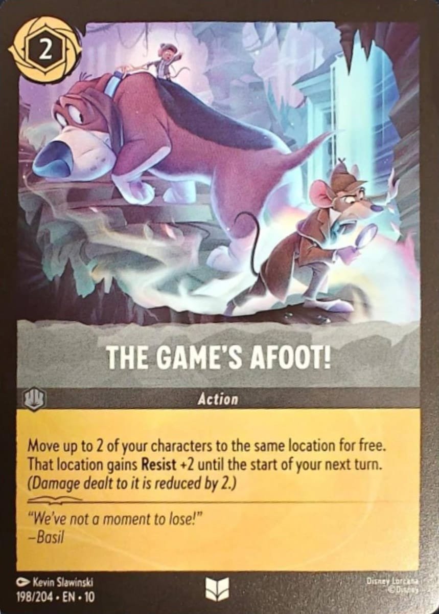 Disney Lorcana The Game’s Afoot!