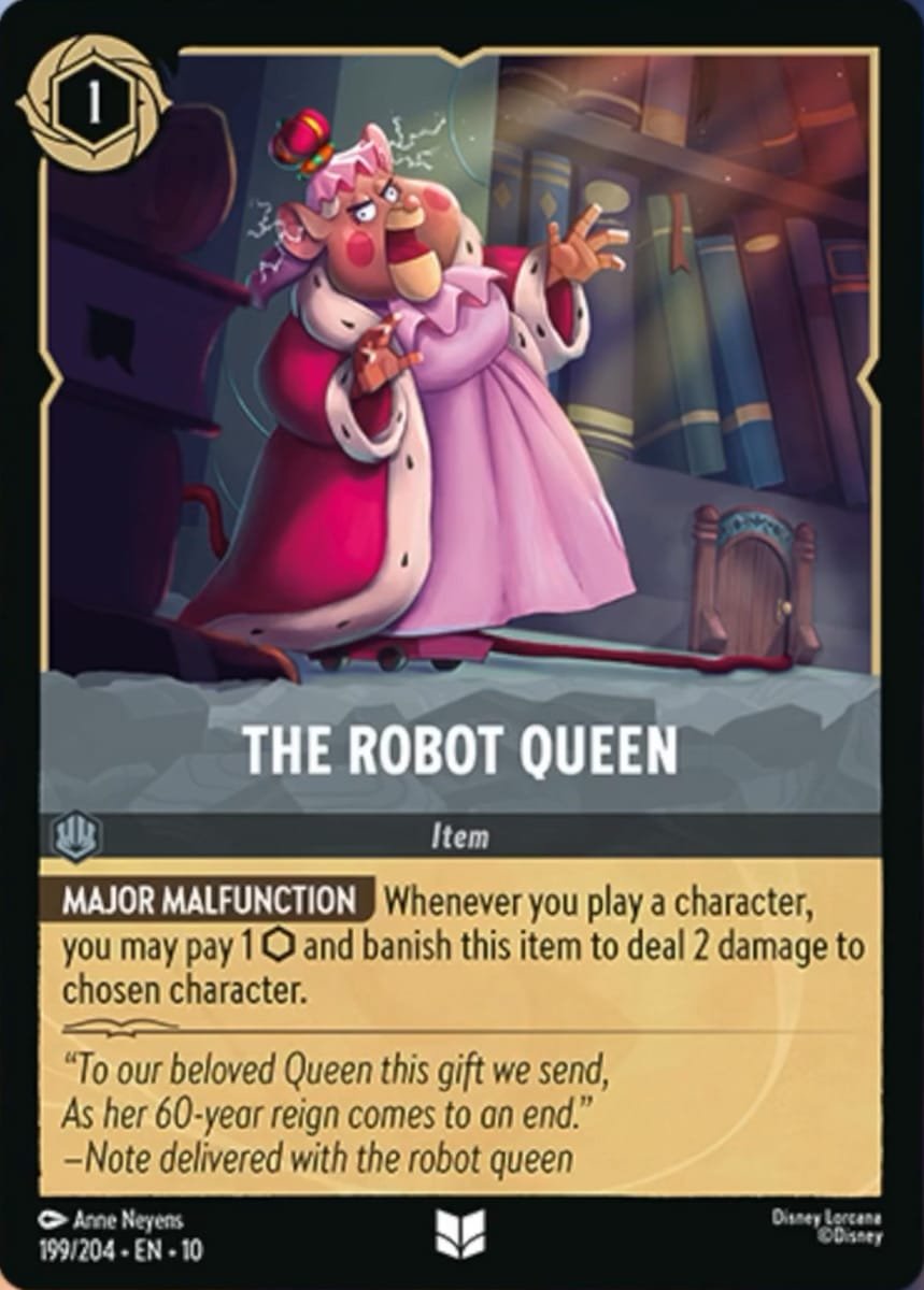 Disney Lorcana The Robot Queen
