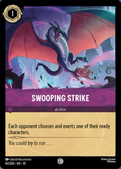 Disney Lorcana Swooping Strike