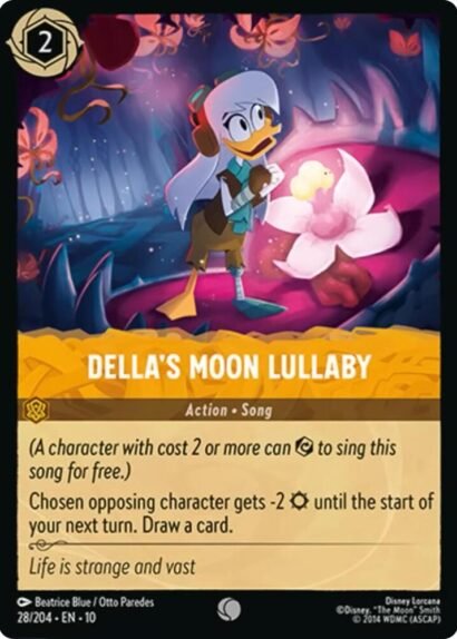 Disney Lorcana Della’s Moon Lullaby