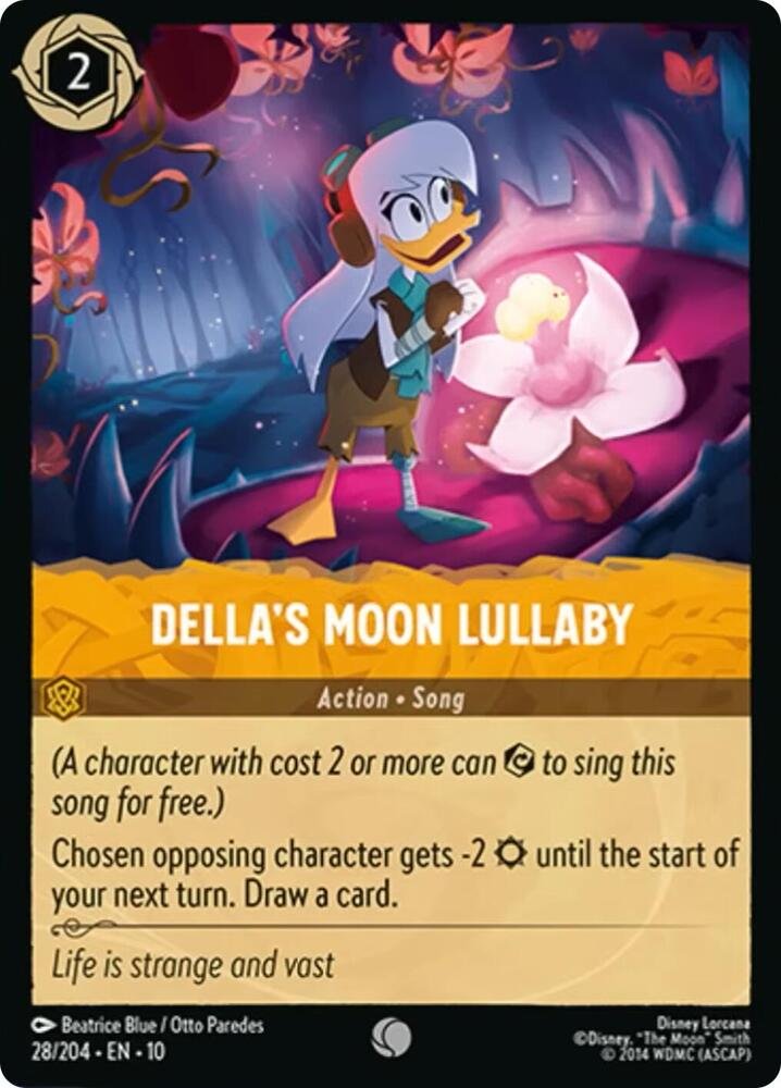 Disney Lorcana Della’s Moon Lullaby
