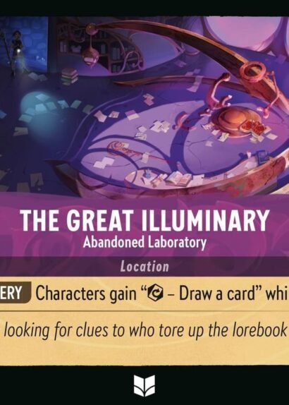 Disney Lorcana The Great Illuminary Abandoned Laboratory