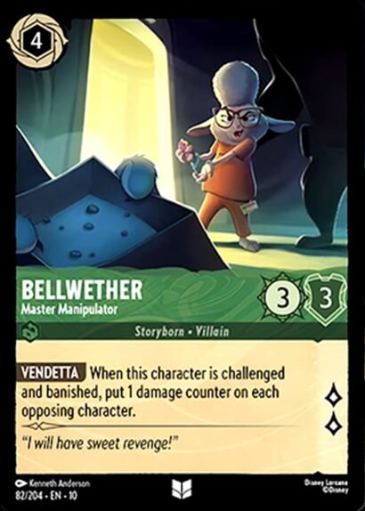 Disney Lorcana Bellwether Master Manipulator