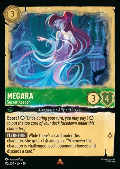 Disney Lorcana Megara Secret Keeper