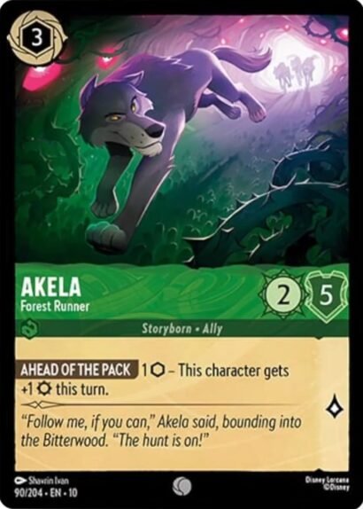 Disney Lorcana Akela Forest Runner