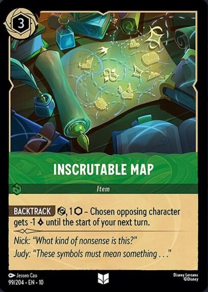 Disney Lorcana Inscrutable Map