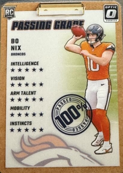 Bo Nix Passing Grade RC