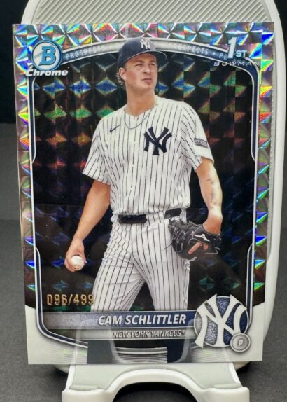 Cam Schlittler Bowman Chrome 1st /499