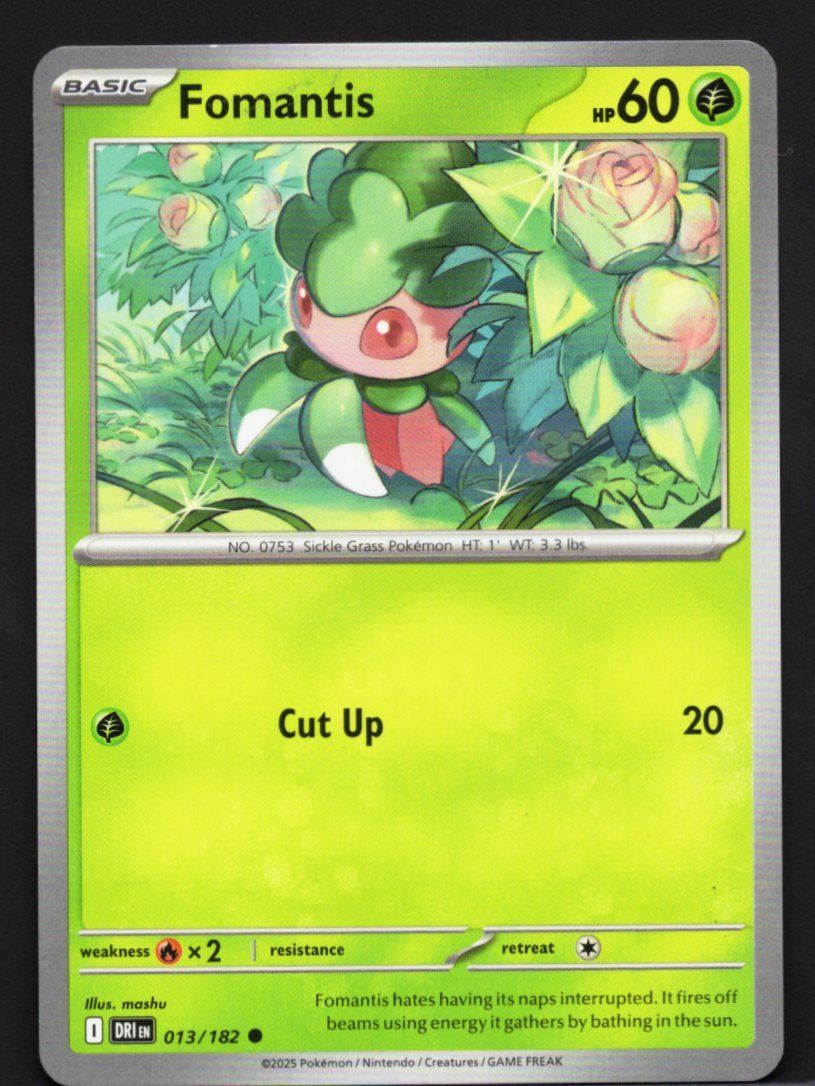 Pokémon Trading Card Game Fomantis