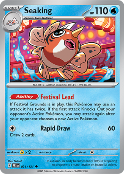 Pokémon Trading Card Game Seaking