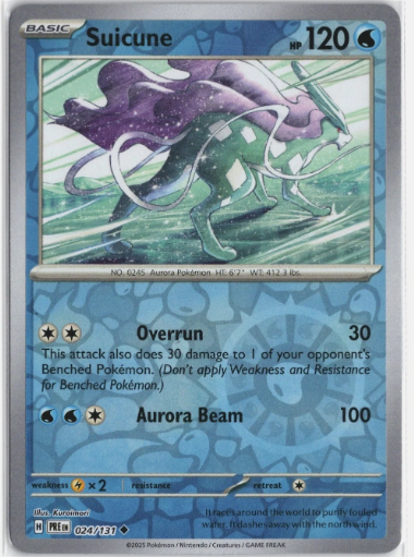 Pokémon Trading Card Game Suicune