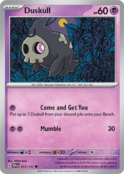Pokémon Trading Card Game Duskull