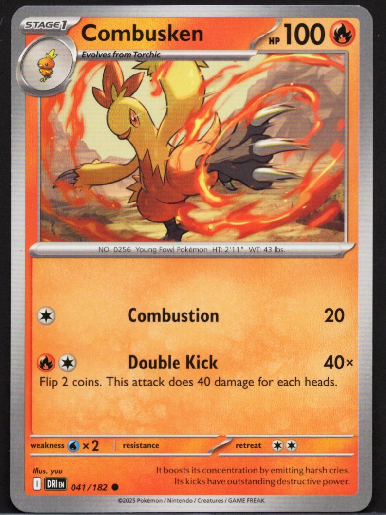 Pokémon Trading Card Game Combusken