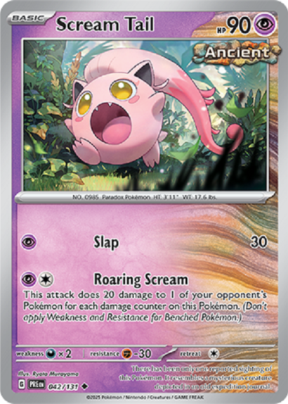 Pokémon Trading Card Game Scream Tail