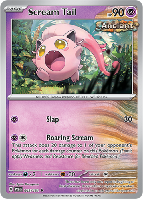 Pokémon Trading Card Game Scream Tail