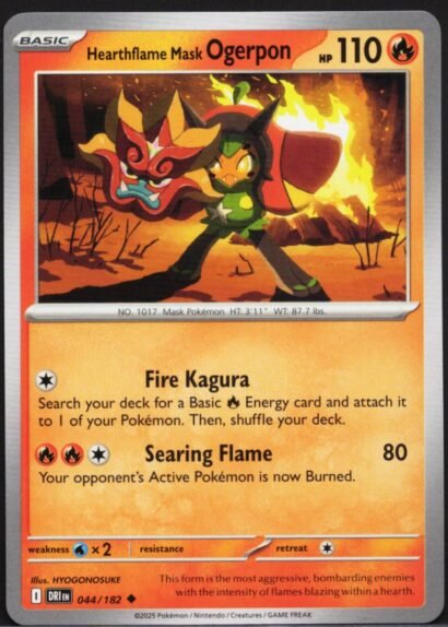 Pokémon Trading Card Game Hearthflame Mask Ogerpon