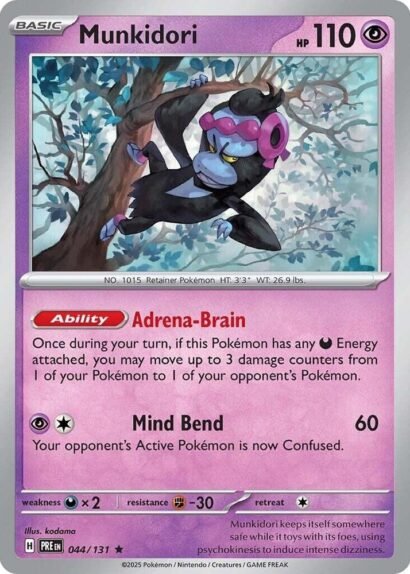 Pokémon Trading Card Game Munkidori